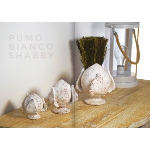 Bomboniera pomo pumo 20cm shabby